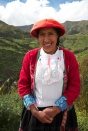 One of wonderful textile ladies of Colca